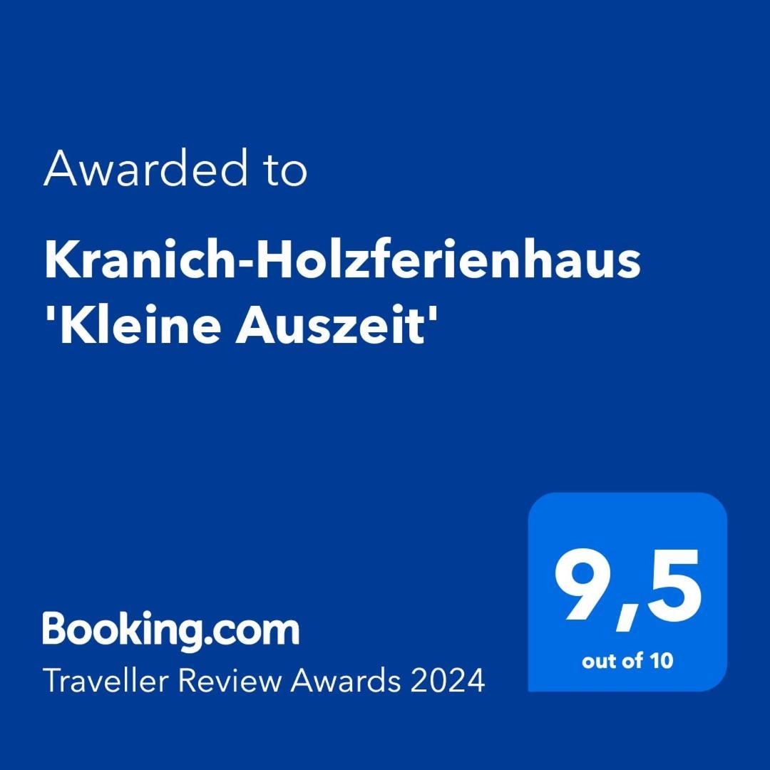 Kranich-Holzferienhaus 'Kleine Auszeit' Rehden Екстер'єр фото